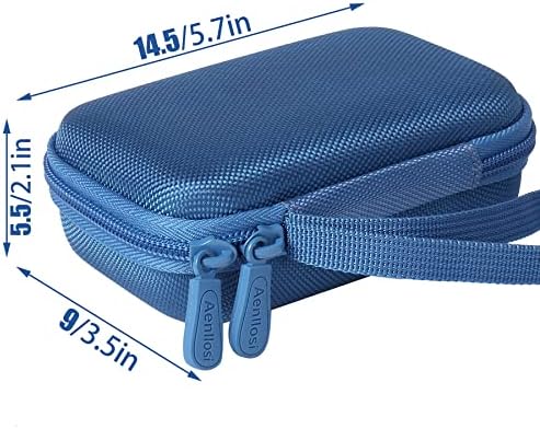 Aenllosi Premium Hard Shell Case for UCOMX Nano 3-in-1 Wireless Charger – Ultimate Protection & Portability for Travel Enthusiasts – Shockproof Design with Soft Lining for Scratch Resistance – Secure Zipper Closure for Everyday Use