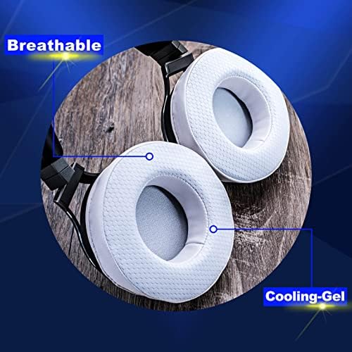 Revolutionize Your Audio Experience with Virtuoso XT Cooling Gel Ear Pads – Premium Replacement Cushions for Virtuoso RGB Wireless SE XT Headset, Enhanced Comfort with Softer Memory Foam and Extra Thickness, Superior Durability for Long-lasting Use by JESSVIT – Perfect Fit for Gamers and Audiophiles