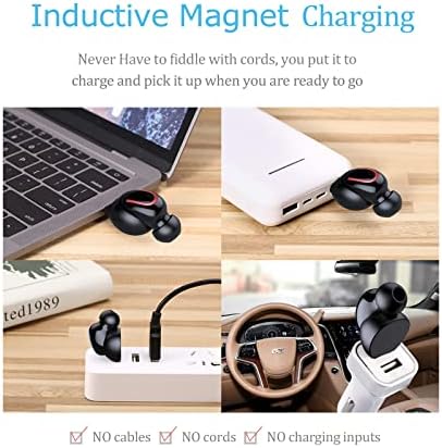 Ultra-Compact Bluetooth Earbud – IPX5 Waterproof Single Wireless Headphone with 6-Hour Battery Life for i Phone, Android, PC & TV – Premium Sound Quality & Lightning-Fast Pairing for Active Lifestyles