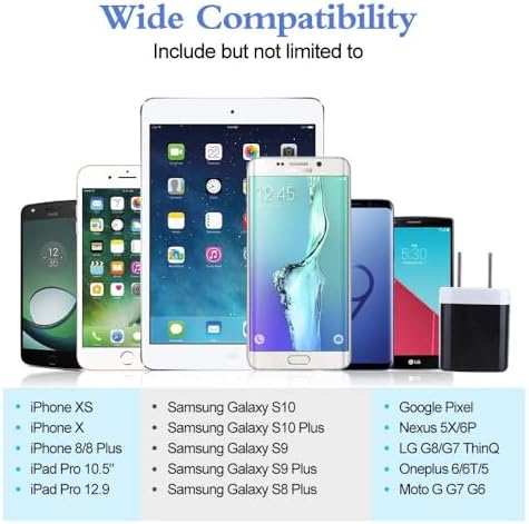 10-Pack USB Wall Charger Adapters – Efficient 1 A/5 V Fast Charging Blocks for i Phone 11 Pro Max to 16 & Samsung Galaxy S20 Ultra to S24 – Compact, Durable, and Travel-Friendly Power Solutions for All Your Devices