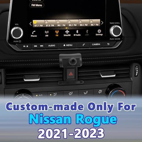 COMETURE Nissan Rogue Phone Holder Mount: 360-Degree Adjustable Car Cradle for i Phone & Android – Ultimate Smartphone Navigation Accessory (2014-2020) – Secure, Easy Installation, Enhanced Driving Experience