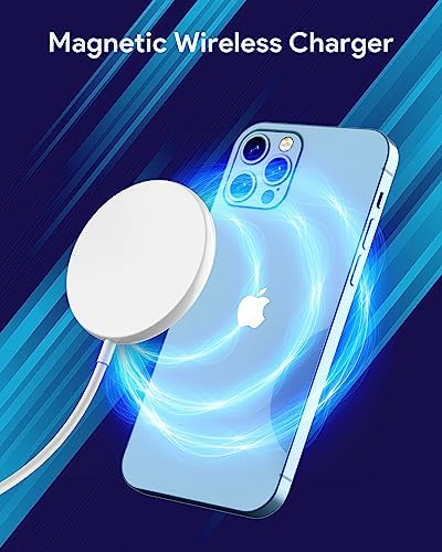 Revolutionize Your Charging Routine with the Magnetic Wireless Charger Duo – Fast Charging Pad Set for i Phone 16/15/14/13 & Air Pods Pro 2 – Effortless Mag Safe Compatibility with Elegant Design for a Clutter-Free Experience