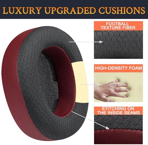 Ultimate Comfort Upgrade: SOULWIT High-Density Mesh Replacement Earpads for Steelseries Arctis Nova Pro Wireless Headphones – Enhanced Noise Isolation Foam Cushions for Immersive Sound Quality – Sleek Black Design