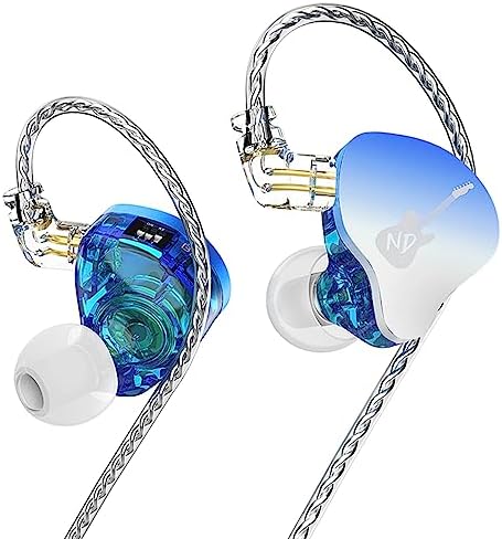 Experience Unmatched Sound with CCA ND DD3 Adjustable Tone In-Ear Monitor Headphones – Dual Magnetic Dynamic Driver Gaming Earbuds with Detachable Cable for Customizable Audio Performance and Ultimate Comfort