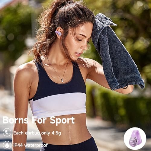 Experience Unmatched Freedom with aigo Volt Yellow Open Ear Wireless Bluetooth Earbuds – Ultra-Light Sports Headphones Featuring Secure Clip-On Fit, Built-In Microphone for Hassle-Free Communication, and Robust Waterproof Design for Ultimate Durability – Perfect for Gym Enthusiasts, Runners, and Outdoor Adventurers with Effortless Wireless Charging and Extensive Device Compatibility. Elevate Your Workout with Superior Sound Quality and Enhanced Safety Awareness, Thanks to the Innovative Open Ear Design. Stay Active and Stylish with Lightweight, Sweat-Resistant Materials for Long-Lasting Use, Making Every Session a Pleasure. Enjoy the Perfect Blend of Comfort and Performance, Ideal for All Fitness Activities – Get Ready to Transform Your Listening Experience!