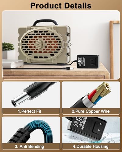 Ultimate Portable Charger for Turtlebox Gen 2 – Rugged Power Adapter for Bluetooth 5.0 Speakers – Fast Charging for Outdoor Audio Adventures – Uninterrupted Music Anywhere!
