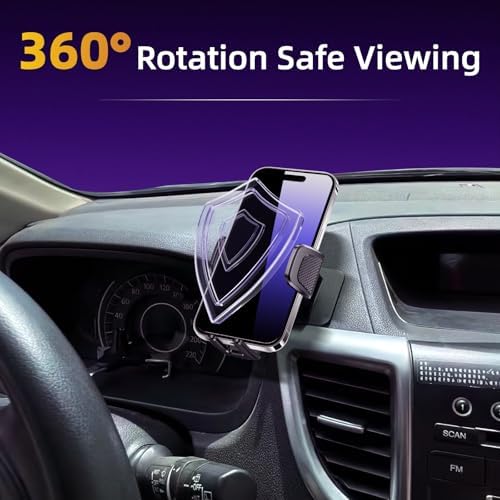 Enhanced Honda CR-V Phone Holder for 2007-2011 Models – Adjustable Cradle for 4-7 Inch Smartphones, 360-Degree Rotation, Easy Installation, Durable Auto Accessory for Safe Navigation and Connectivity