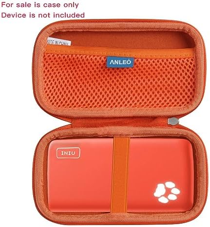 Anleo Premium Hard Shell Travel Case for INIU 10000 m Ah Power Bank – Ultimate Protection with Impact Resistance & Stylish Blue Design for On-the-Go Charging Solutions