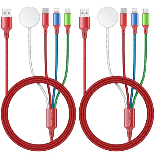 Upgrade Your Charging Game with the 4-in-1 Smartwatch Charger: 20 W USB C/A PD Block for Fast Power Delivery – Compatible with Ultra, Series 10/9/8/7/6/SE2/5/4/3/2 & Galaxy S23 – 4 FT Flexible Cable for Optimal Convenience – Compact & Durable Design Perfect for Home, Office, and Travel – Enhanced Compatibility for Uninterrupted Performance