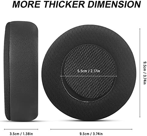 Gvoears Premium Replacement Ear Pads for Corsair Virtuoso RGB Wireless SE XT Headset – Ultimate Comfort with Enhanced Thickness, Breathable Mesh Fabric, and Luxurious Protein Leather for Superior Noise Isolation and Extended Gaming Sessions