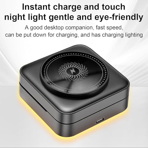 Ultimate 4-in-1 Wireless Charging Hub with 15 W Fast Charge – Magnetic, Portable Design for Phone, Watch, and Headset – Type-C Interface, Overcharge Safety, and Enhanced Device Compatibility