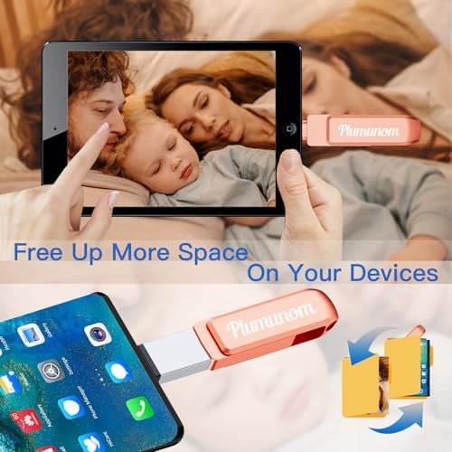 Experience Ultimate Storage Freedom with the 128 GB i Phone Flash Drive – High-Speed USB Memory Stick for Effortless Photo and Video Backup, Compatible with i OS, Android, and PC. Maximize Your Digital Space Today!