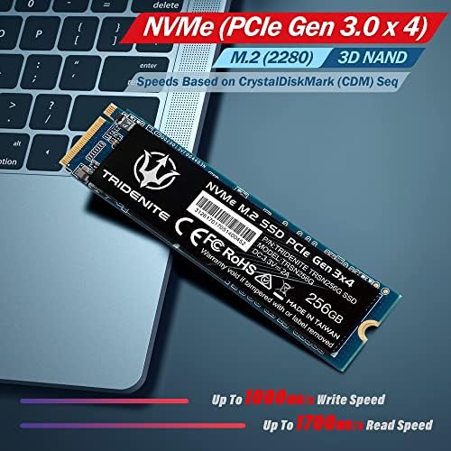 Transform Your System with the 256 GB NVMe M.2 2280 PCIe Gen 3 x4 Internal SSD – Ultimate Speed for Gamers and Professionals! Elevate your computing experience with TRIDENITE Storage technology, delivering lightning-fast data transfers, rapid application launches, and enhanced multitasking capabilities. This compact and powerful SSD is designed for effortless installation in both laptops and desktops, providing you with robust 256 GB storage capacity. Experience quicker boot times and seamless performance improvements that cater to demanding users, whether gaming or working. Built with premium materials for durability, this SSD ensures long-lasting performance and broad compatibility across devices. Unlock your system’s full potential and enjoy a faster, more efficient workflow with this state-of-the-art internal solid-state drive – your upgrade for unrivaled efficiency!