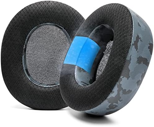 Experience Ultimate Comfort with WC Freeze Nova Pro Wireless Cooling Gel Earpads for Arctis Nova Pro – Exclusive 90’s Black Design, Enhanced Durability & Sound Isolation, Tailored Fit for Gamers Seeking Maximum Performance and Prolonged Play Sessions