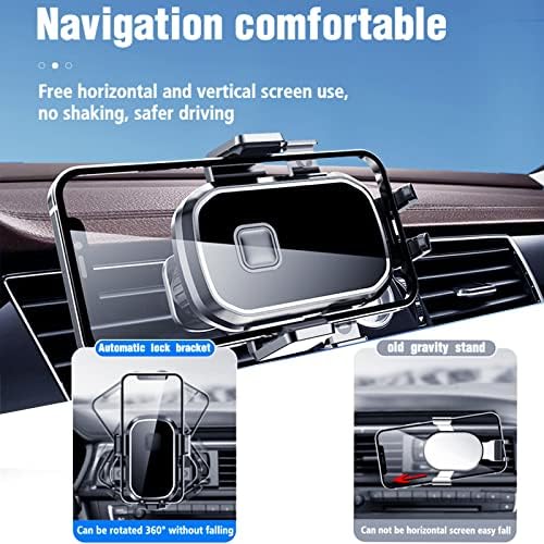 Revolutionary Universal Car Phone Mount: Military-Grade Suction for Ultimate Stability and Hands-Free Navigation – Compatible with All Smartphones, Perfect for Dashboard, Windshield, or Vent Use – Experience Enhanced Safety and Convenience on Every Drive