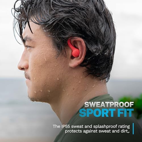 JLab Go Sport+ Wireless Workout Earbuds – Unrivaled 35+ Hour Bluetooth Battery Life, C3 Clear Calling Technology for Distinct Conversations, and Secure Earhook Design for Unyielding Stability During Workouts – Elevate Your Sound Experience with 3 Adjustable EQ Settings and Broad Device Compatibility in Sleek Graphite Finish