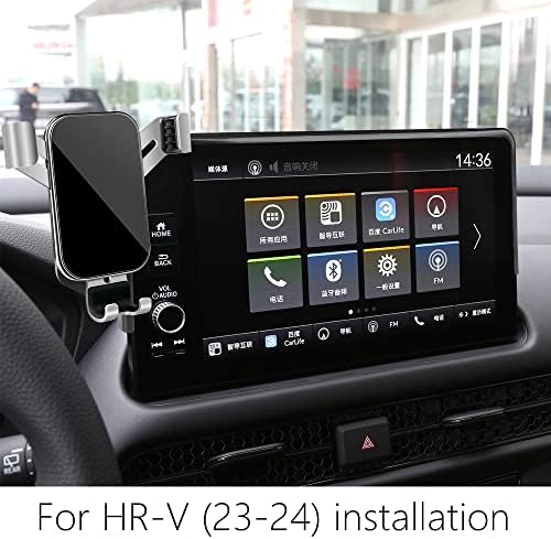 Honda HR-V 2023-2025 Premium Car Phone Holder – Secure Smartphone Mount with 360° Rotation, Quick-Release, and Charging Capability – Essential Auto Interior Accessory for Hands-Free Navigation and Entertainment