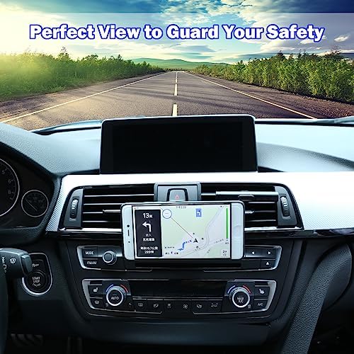 LLKUANG BMW-Specific 360-Degree Magnetic Phone Mount – Premium Car Holder for 3 & 4 Series M3 M4 F30 F31 F32 F33 F34 F36 F80 F82 F83 – Elevate Navigation & Hands-Free Communication with Secure, Stylish Dashboard Integration