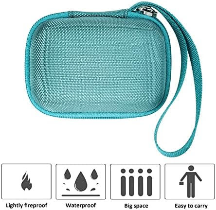 Khanka Protective Hard Case for Anker 45 W Wall Charger & 20 W Portable Charger – Ultimate Travel Companion for Anker 521 Power Bank (Power Core Fusion) – Lightweight Shockproof Design, Modern White Finish, Secure Zipper Closure for Enhanced Portability and Device Safety