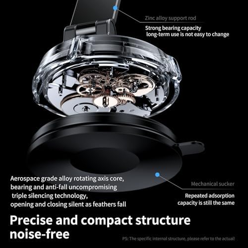 Ultimate Vacuum Magnetic Car Phone Holder: Innovative Suction Cup Mount for Hands-Free Navigation & Secure Smartphone Management – Compact, Durable, 360° Adjustable Design for Enhanced Road Safety & Universal Compatibility