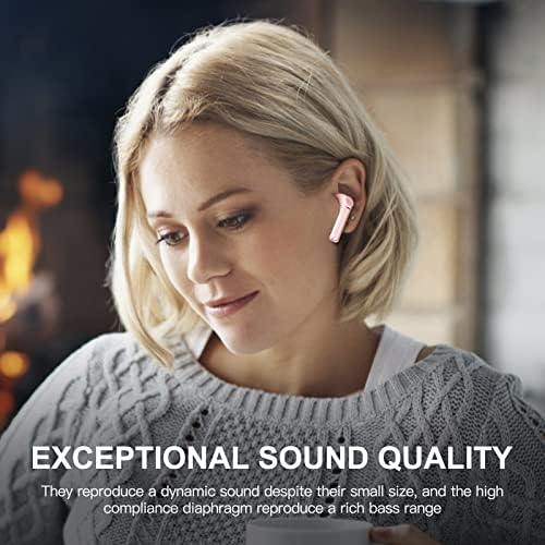 Unleash Your Potential with MOEEN Wireless Earbuds – Advanced Bluetooth 5.0 Headphones Offering 35 Hours Total Playtime, Quick USB-C Charging, IPX5 Waterproof Protection for Active Lifestyles, and Eye-Catching Purple Design for Style and Comfort