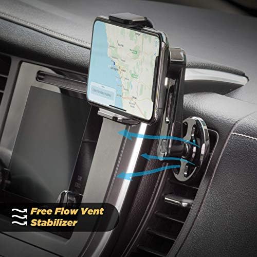 Scosche HDVM 3-in-1 Universal Cell Phone Mount: Versatile Suction Cup Holder for Windshield, Dashboard, and Vent – Compatible with i Phone 16/15/14/13/12 & Smartphones Up to 3.5 Inches – Enhanced Stability for Safe Hands-Free Use