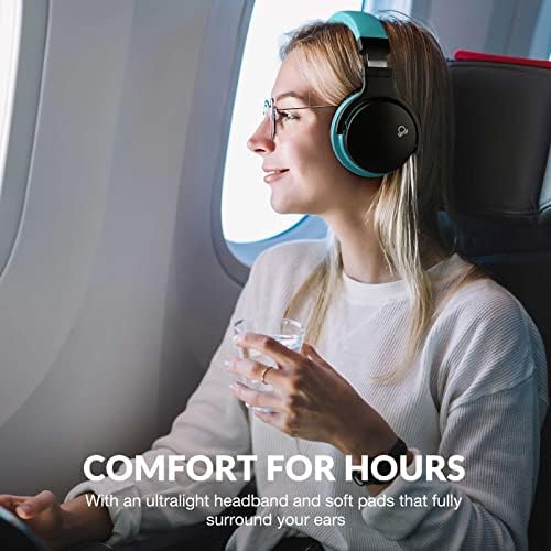 Elevate Your Sound Experience with E7 Active Noise Cancelling Headphones – Unrivaled Over-Ear Comfort for All-Day Listening, Rich HD Audio Quality for Audiophiles – Ideal for Travel, Work, & Thoughtful Gifting – Advanced Bluetooth Connectivity for Effortless Pairing and Immersive Enjoyment