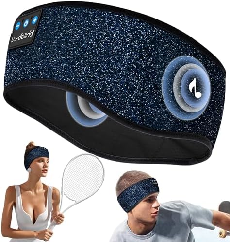 Bluetooth Sleep Headphones with Integrated Sleep Mask – Ultimate Wireless Earbuds for Peaceful Nights and Active Days | Perfect for Travel, Meditation, and Workouts – Superior Comfort and Sound Quality for Insomnia Relief and Focused Relaxation