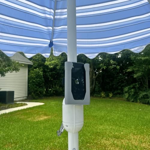 Versatile Strap-On Phone Mount for Outdoor Adventures | Universal Holder for Boats, Golf Carts, Strollers & More | Made in USA (Black) – Ultimate Durability and Convenience