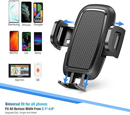 Elevate Your Driving Experience with the Miracase 2025 Universal Rotatable Cup Phone Holder – Adjustable Neck Car Mount Compatible with i Phone, Samsung, Google Smartphones – Sturdy Design for Safe Navigation Access and Hands-Free Calls