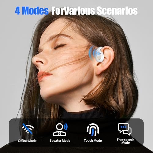 Transform Your Communication with OWS AI Translation Earbuds – Real-Time Translator Earphones in Stylish Black-Orange, Featuring 144 Language Support, Ergonomic Comfort, and Superior Audio Quality for Travelers, Professionals, and Language Enthusiasts
