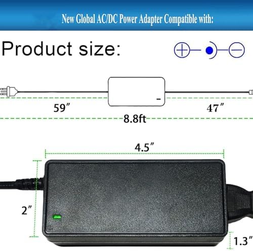 Reliable 15 V AC/DC Power Adapter for GVM Great Video Maker Series – Seamless Compatibility with 520 S, 560 AS, 672 S, 680 RS & 480 LS Soft Light Panels – Fast Charging, Durable Design for Professional Photography & Videography – Essential Power Supply for Uninterrupted Bi-Color LED Lighting Performance