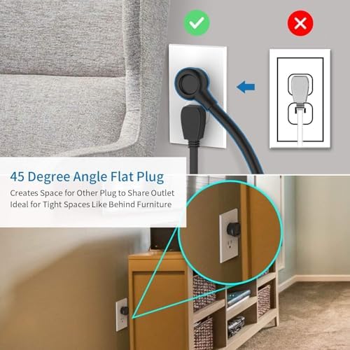 NTONPOWER GAN Ultra 65 W USB Charging Station – 7-in-1 Travel Power Strip with 3 AC Outlets & 4 USB Ports (2 USB-C) – Fast Charging Desktop Solution with 4 ft Extension Cord – Ideal for Mac Book, i Phone, and More – Compact, Durable & Versatile Power Hub for Home & On-the-Go Charging