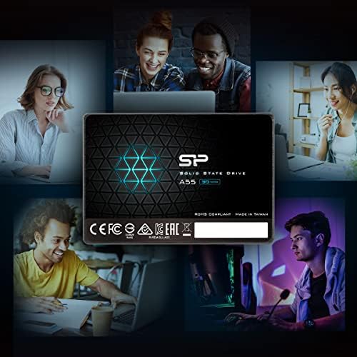 Experience Unmatched Speed with the SP 1 TB SATA III SSD – High-Performance 3 D NAND Solid State Drive for Gamers and Professionals – SLC Cache Boost for Lightning-Fast Data Transfer – Reliable, Slim, and Easy to Install Internal Storage Solution