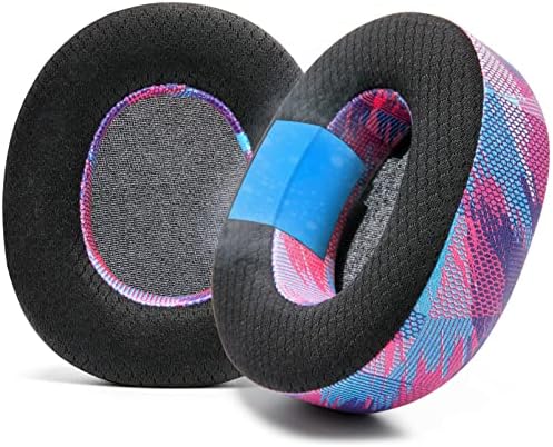 Experience Ultimate Comfort with WC Freeze Nova Pro Wireless Cooling Gel Earpads for Arctis Nova Pro – Exclusive 90’s Black Design, Enhanced Durability & Sound Isolation, Tailored Fit for Gamers Seeking Maximum Performance and Prolonged Play Sessions