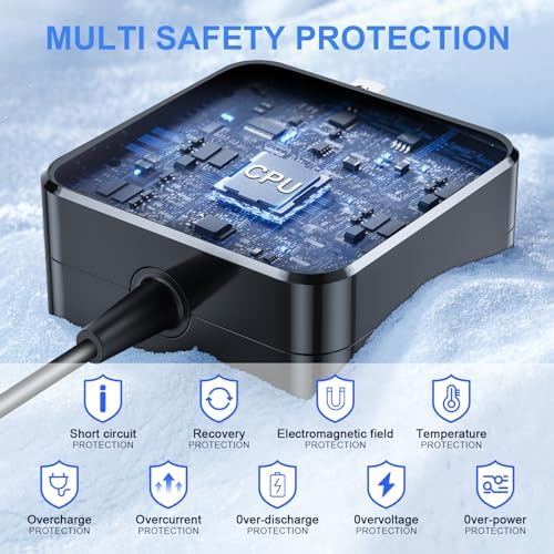 Lenovo 45 W Universal Laptop Charger – Fast Charging AC Adapter for Ideapad, Yoga, Flex Series – 100% Compatible with Models 1, 3, 5, 310, 320, 330, 510 – Enhanced Safety Features with FCC & Ro HS Certification – Ideal for Home and Office Use – 12-Month Warranty – Reliable Replacement for Original Lenovo Power Adapter