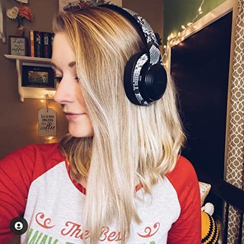 Elevate Your Audio Experience with Vizliter TWS Bluetooth Over-Ear Headphones – Unmatched Noise Cancellation, Rich Deep Bass, Built-In Microphone, and Stunning LED Design for Ultimate Comfort and Connectivity