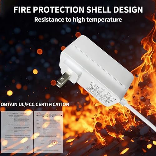 Versatile 24 V 2.5 A 60 W Wall-Mounted Power Supply Adapter for LED Strip Lights, Routers, Cameras – Durable 1.2 m Cable with DC 5.5 x 2.1 mm Connector for Enhanced Device Versatility and Efficiency – Optimize Your Power Management System Today!