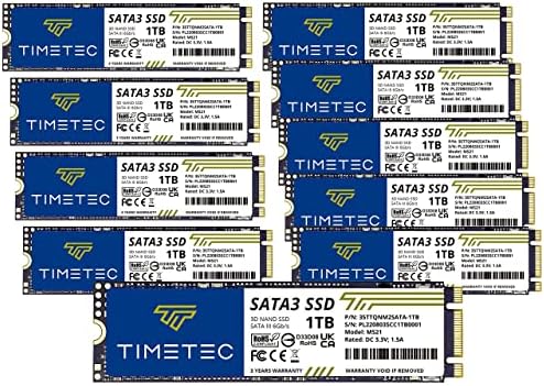 Timetec 512 GB SSD Dual Pack – High-Speed M.2 2280 SATA III Solid State Drives for Enhanced PC & Laptop Performance – Up to 550 MB/s Read Speed, 256 TBW Durability, Perfect for Gamers & Content Creators – Upgrade Your Storage Today!