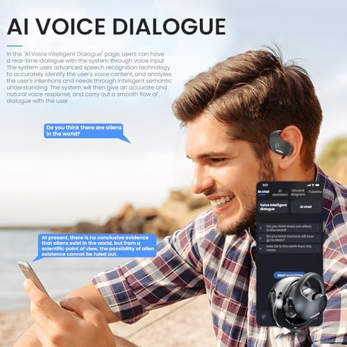 Revolutionary Bluetooth Earbuds with Lanyard for Ultimate Mobility | Portable Sphere Charger for Effortless Power | Cutting-Edge Active Noise Cancellation & Instant Translation | Ideal for Fitness Lovers, Adventurers, and Global Nomads | Exceptional Device Compatibility & Rapid Connectivity