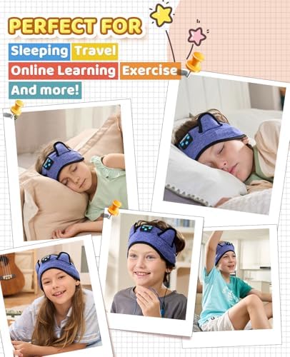 Ultimate Kids Bluetooth Headphones for Safe and Stylish Listening – Versatile Wired Playback Option with Volume Limiting Technology – Durable and Lightweight Design for Travel, School, and Home Use – Adjustable Headband for Customized Comfort – Compatible with Kindle, Tablets, and Cell Phones – Perfect for Boys and Girls