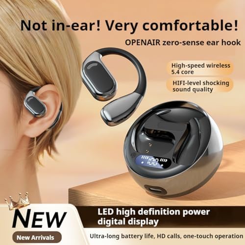AI-Powered Language Translation Earbuds – Effortless Real-Time Communication in 144 Languages – Noise-Cancelling Wireless Headphones for Global Travelers and Professionals – Seamless Compatibility with i OS & Android Devices – Lightweight, Ergonomic Design for All-Day Comfort – Transform Your Multilingual Interactions Instantly!