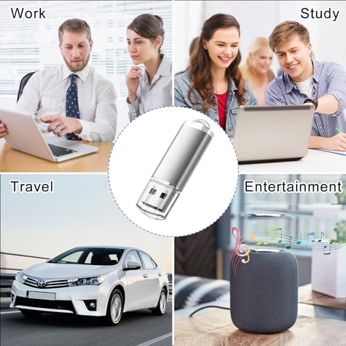 RAOYI 20 Pack 16 GB USB Flash Drive Set – Versatile USB 2.0 Memory Sticks for Effortless Data Storage and Sharing – Sleek Black Design for Home, Office, and Educational Use – Reliable and Portable Pen Drive Bundle