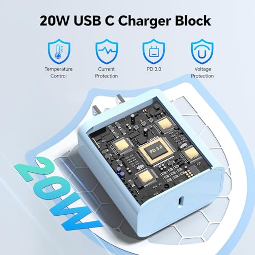 Ultra-Fast 60 W USB-C Charger Set – 3-Pack with 10 FT Charging Cables for i Phone 15/16 Pro/Max/Plus, i Pad Air/Pro, Samsung Devices – High-Speed Charging in Vibrant Red, Purple, Green – Maximum Compatibility & Convenience for On-the-Go Power Solutions