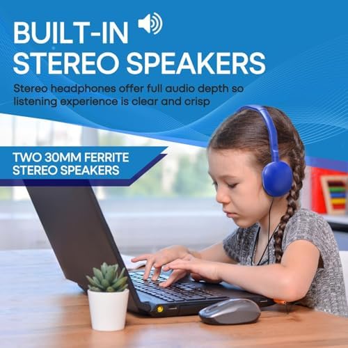 Bulk Headphones for Kids 12 Pack – Premium Wired Earphones with Superior HD Sound Quality for Classroom Learning and Play, Mixed Colors for Inclusive Use, Compatible with 3.5 mm Devices – Essential Audio Gear for Educational Environments