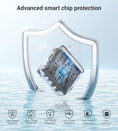 High-Efficiency 140 W USB-C Fast Charger: Versatile Multi-Device Power Hub for Mac Book Pro, i Phone 16/15/14/13 Pro Max, i Pad Pro & Samsung Galaxy – Compact Travel Charger for On-the-Go Professionals