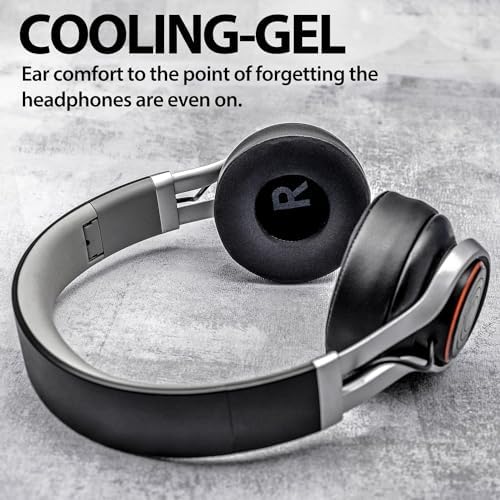 Upgrade Your Jabra REVO Headphones with TRANSTEK Premium Memory Foam Earpads – Luxurious Hybrid Velour for Ultimate Comfort, Effortless Installation, and Exceptional Sound Isolation for Audiophiles and Casual Listeners