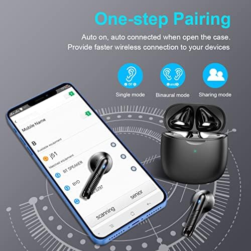 Light Pink Bluetooth 5.3 Wireless Earbuds – Exceptional Noise Cancelling Sports Headphones with IP7 Waterproof Design for Unmatched Outdoor Performance – 32 Hours of Playtime & Quick USB-C Charging for Ultimate Audio Convenience