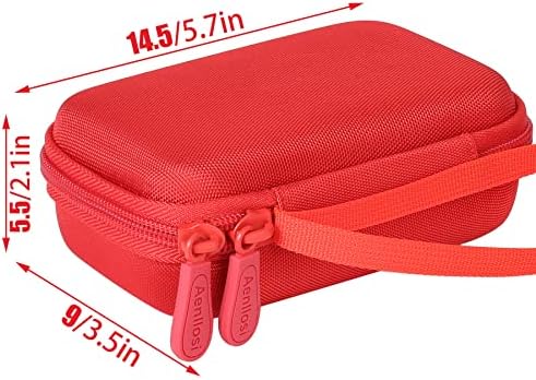 Aenllosi Premium Hard Shell Case for UCOMX Nano 3-in-1 Wireless Charger – Ultimate Protection & Portability for Travel Enthusiasts – Shockproof Design with Soft Lining for Scratch Resistance – Secure Zipper Closure for Everyday Use