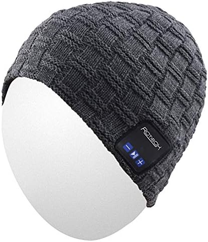 Bluetooth Beanie with Washable Wireless Headphones – Ultimate Outdoor Gear Featuring Bluetooth 5.0 for Crystal Clear Sound and Hands-Free Calls, Perfect for Hiking, Jogging, and Chill Days Outdoors